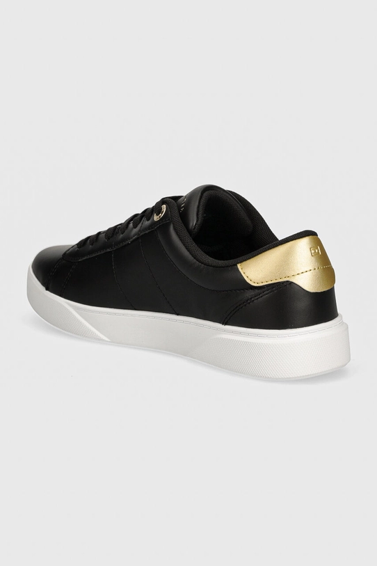 Obuv Kožené tenisky Tommy Hilfiger CHIC PANEL COURT SNEAKER FW0FW07998 čierna