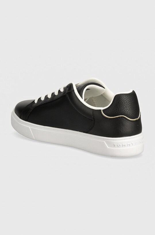 Обувь Кожаные кроссовки Tommy Hilfiger ESSENTIAL COURT SNEAKER FW0FW08000 чёрный