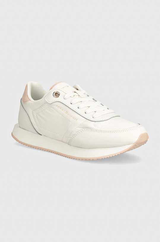 Tommy Hilfiger sneakersy ESSENTIAL RUNNER tekstylny biały FW0FW08004