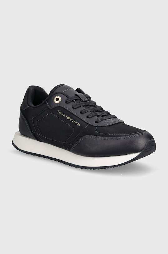Tommy Hilfiger sneakersy ESSENTIAL RUNNER tekstylny granatowy FW0FW08004