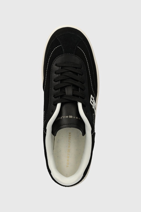 Tommy Hilfiger sneakers in pelle TH HERITAGE COURT SNEAKER SDE nero FW0FW08037