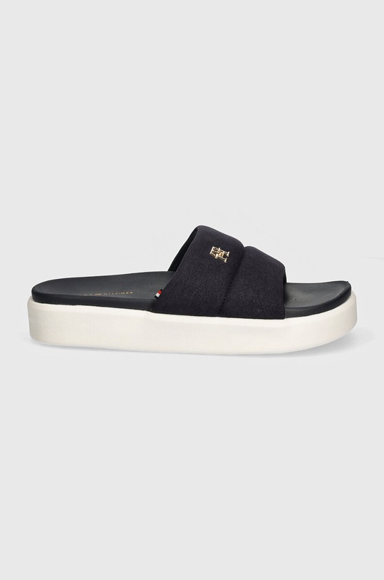 Шльопанці Tommy Hilfiger PLATFORM POOL SLIDE FW0FW08218 темно-синій AW24