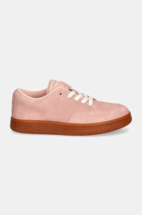 Kenzo sneakers in camoscio Dome Low Top Sneakers FD62SN061L56.34 rosa AW24