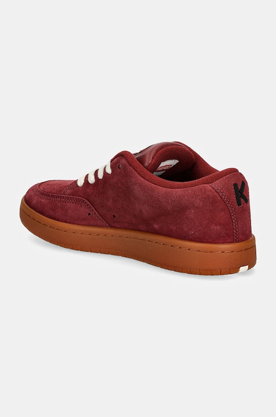 Încălțăminte Kenzo sneakers din piele intoarsă Dome Low Top Sneakers FD62SN061L56.23 burgundia