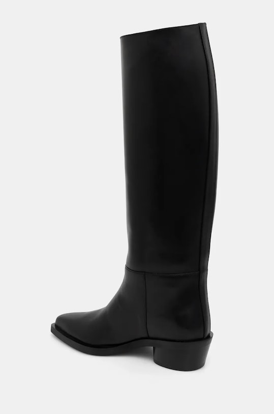 Obuwie Proenza Schouler kozaki skórzane Bronco PS41031A.999 czarny