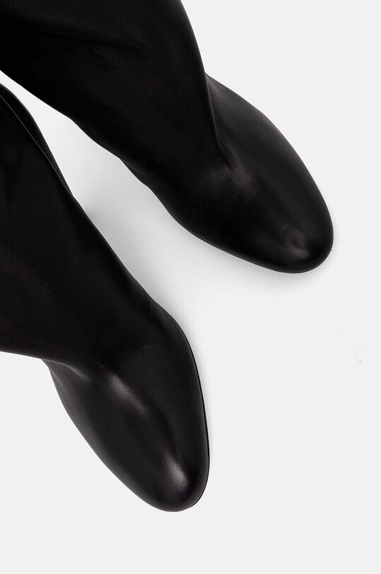 Proenza Schouler ghete de piele Cone negru PS43031A.999