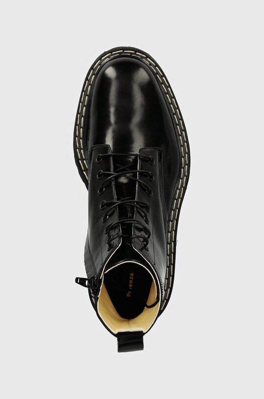 Кожаные полусапоги Proenza Schouler Lug Sole чёрный PS43102A.999