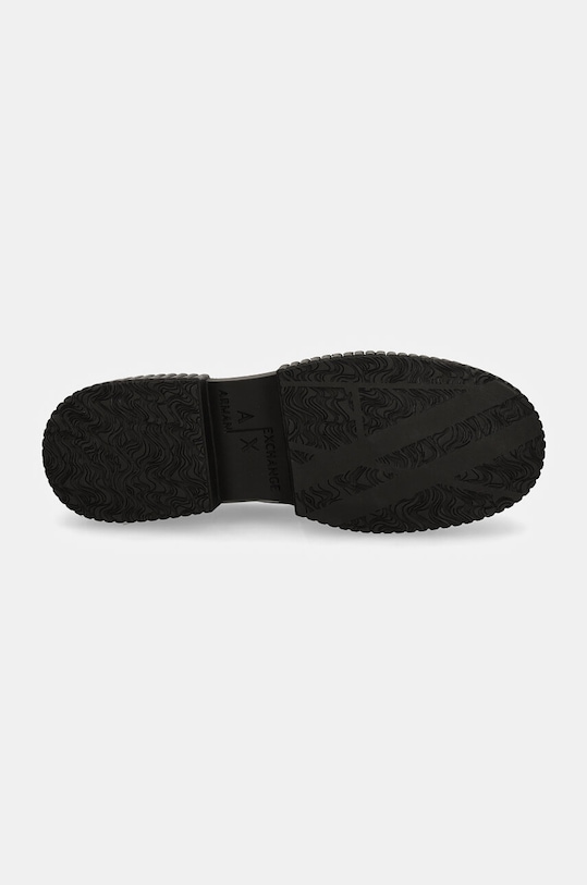 Armani Exchange mokasyny skórzane XDA005.XV878.01800 brązowy