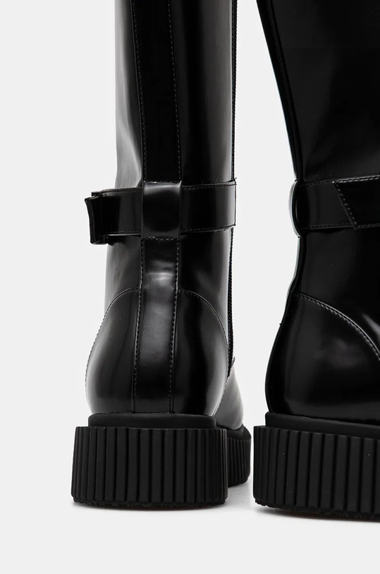 Vysoké čižmy Armani Exchange čierna XDO017.XV876.00002