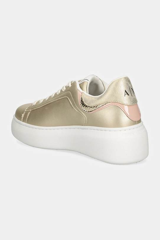 Încălțăminte Armani Exchange sneakers din piele XDX108.XV892.U281 aur