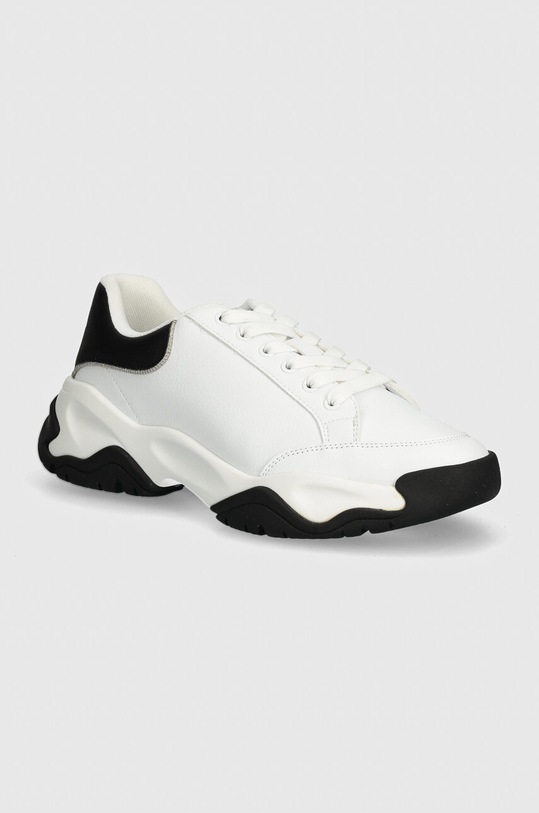 Armani Exchange sneakersy płaska biały XDX172.XV899.K488