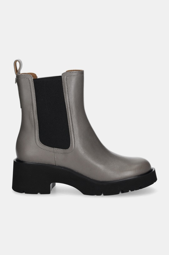 Kožne gležnjače Camper Milah K400575.017 siva AW24