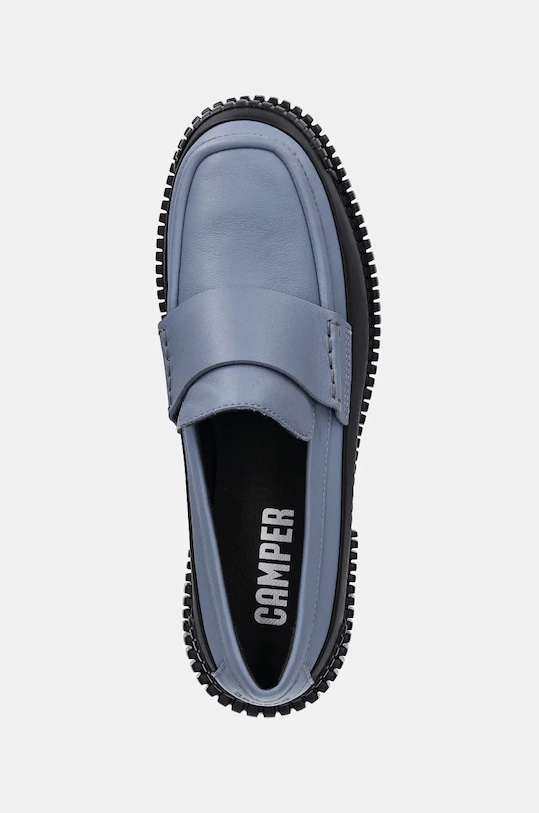 Кожени мокасини Camper Pix син K201627.006