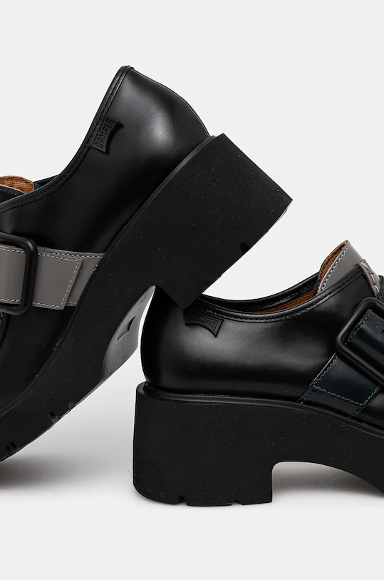 Кожени мокасини Camper TWS K201682.003 черен