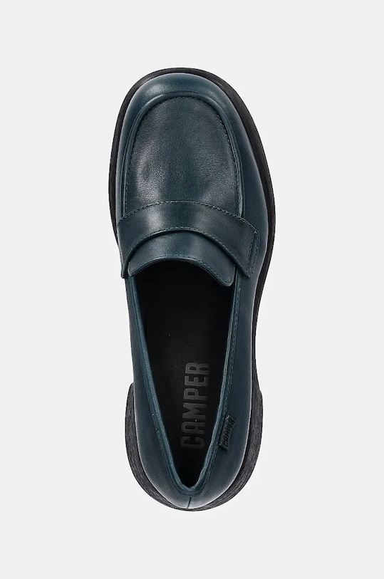 Кожени обувки с дебел ток Camper Thelma II тюркоазен K201292.020