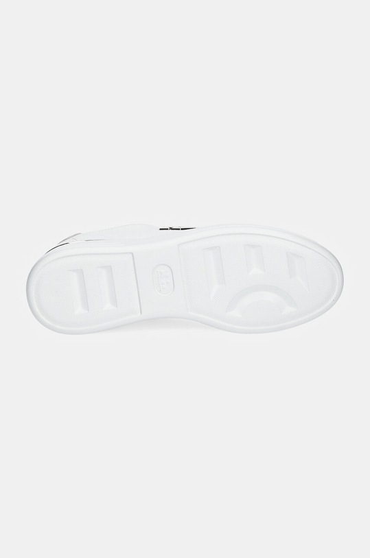 Шкіряні кросівки Philipp Plein Nappa Lo-Top Hexagon USC0676.PLE075N.02 білий