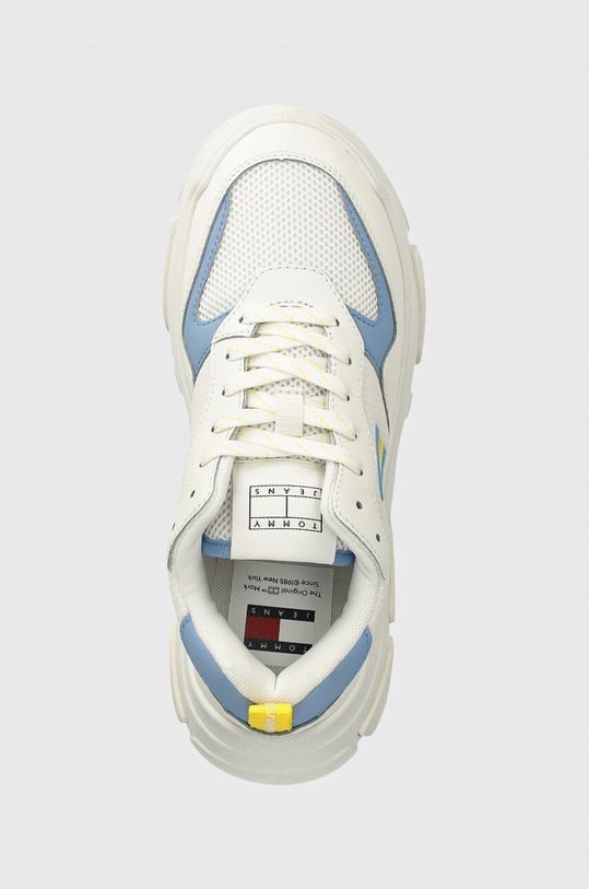 Sneakers boty Tommy Jeans TJW LIGHTWEIGHT HYBRID RUNNER bílá EN0EN02580
