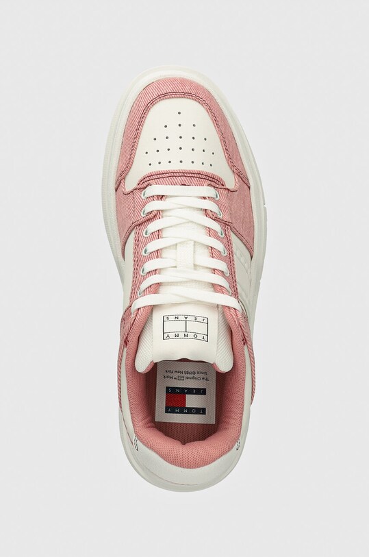 Кроссовки Tommy Jeans THE BROOKLYN MIX MEDIA розовый EN0EN02577