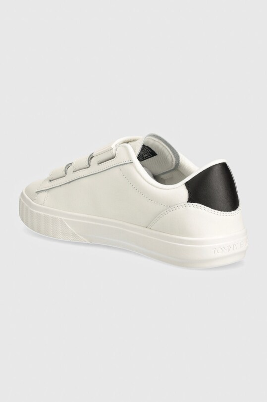 Взуття Шкіряні кросівки Tommy Jeans TJW CUPSOLE SNEAKER VELCRO EN0EN02568 білий
