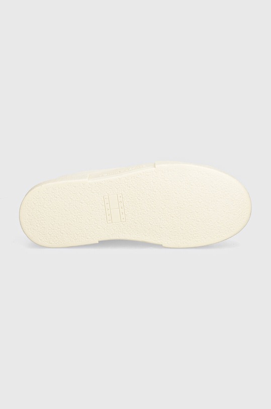Tommy Jeans sneakersy skórzane TJW FOXING FLATFORM EN0EN02567 biały