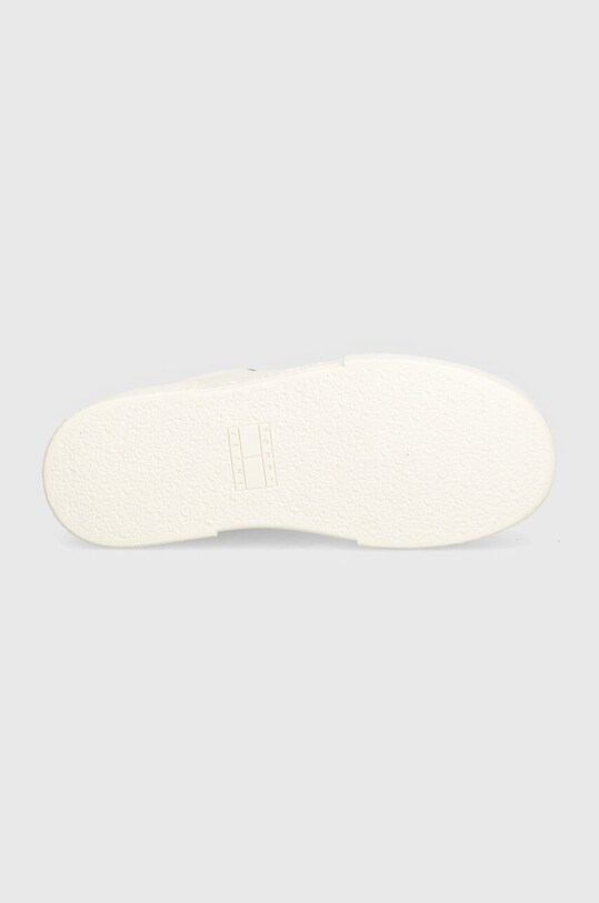 Шкіряні кросівки Tommy Jeans TJW FOXING FLATFORM EN0EN02567 білий