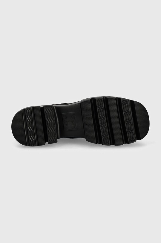 Черевики Tommy Jeans TJW CHUNKY LACE UP BOOT MIX MAT EN0EN02554 чорний