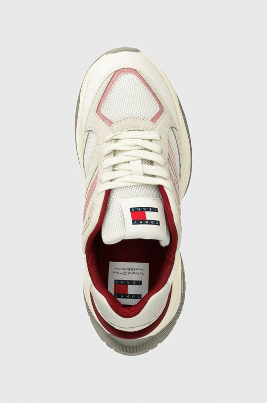 Tommy Jeans sneakers TJW TRENDY RETRO RUNNER alb EN0EN02550