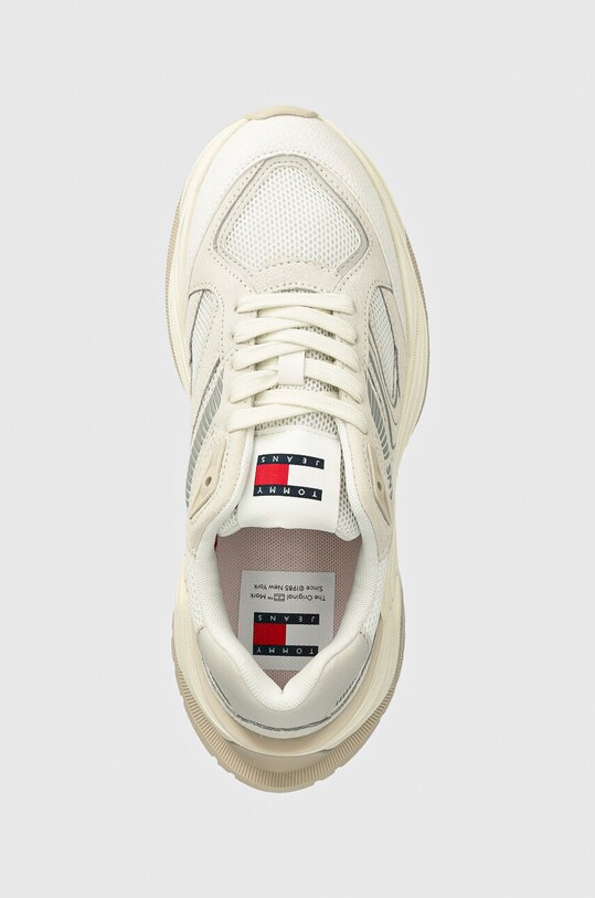 Sneakers boty Tommy Jeans TJW TRENDY RETRO RUNNER bílá EN0EN02550