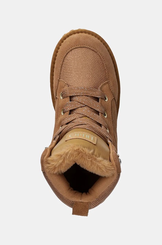 Semišové boty Liu Jo JIL 03 hnědá SF4247PX02700668