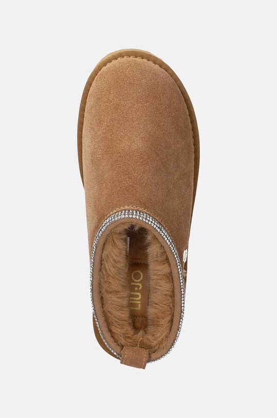 Liu Jo pantofole in camoscio JANE 02 marrone SF4239PX00200668