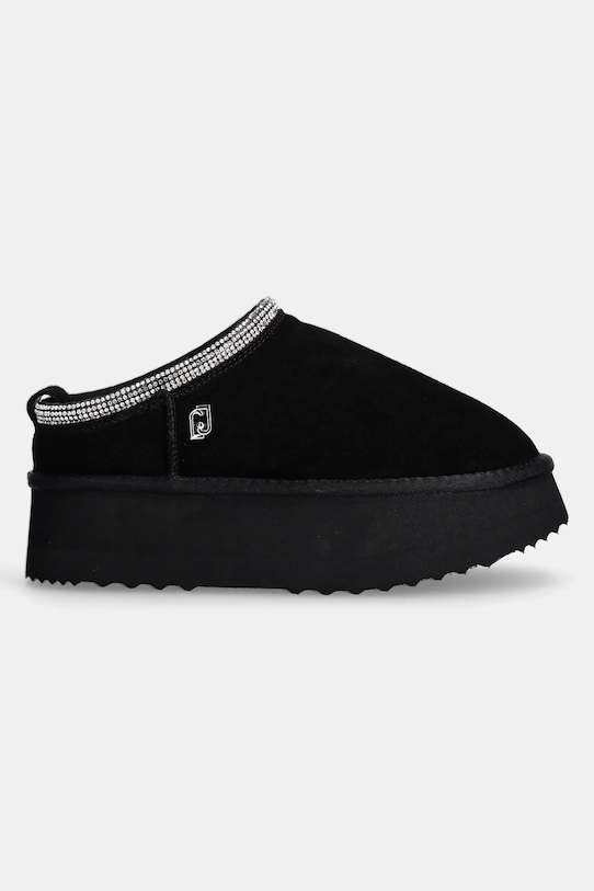 Liu Jo velúr papucs JANE 02 SF4239PX00222222 fekete AW24
