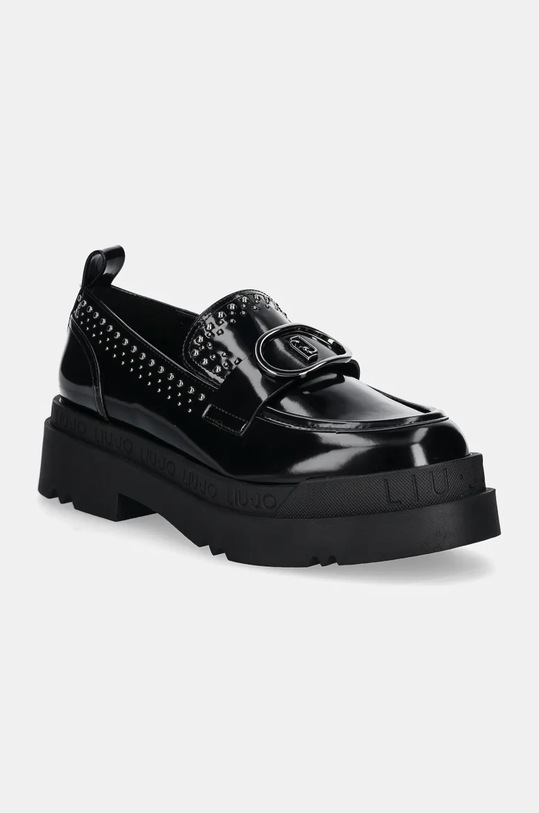 Liu Jo pantof LOVE 58 imitatie de piele lacuita negru SF4069EX19622222