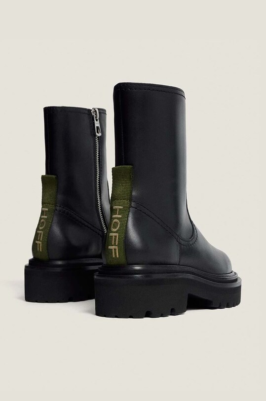 Обувь Кожаные полусапожки Hoff BOTA PIEL 22331002 чёрный