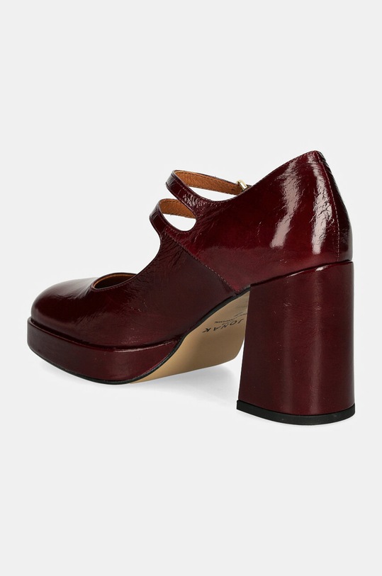 Boty Kožené lodičky Jonak VERITE 3200422 burgundské