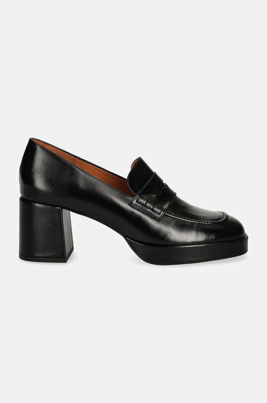 Jonak pantofi de piele VOLTURA 3500104 negru AW24