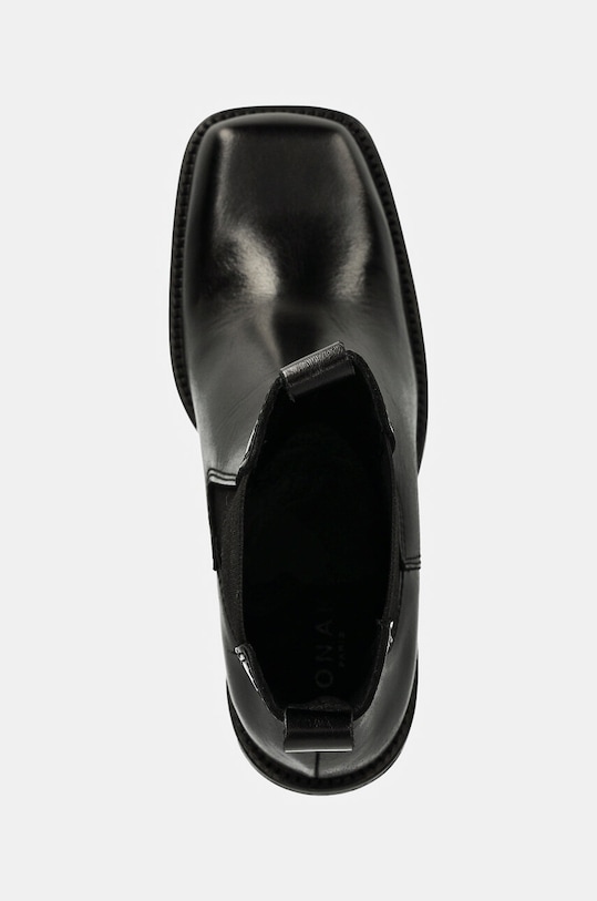 Jonak ghete chelsea de piele BOSSA negru 3100172