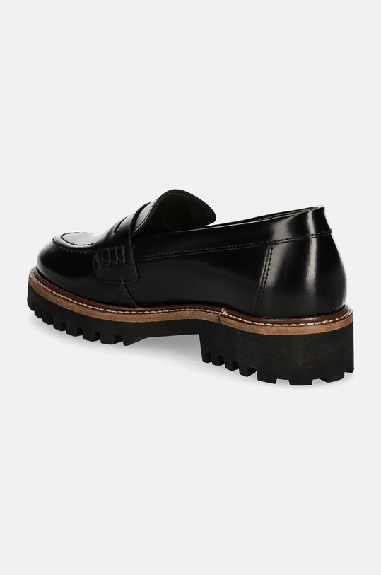 Boty Kožené mokasíny Barbour Ludlow LFO0723BK11 černá