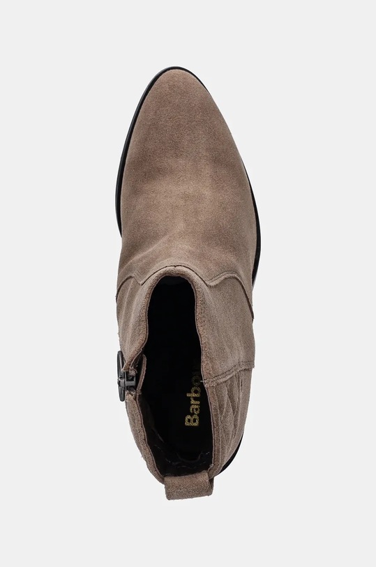 Замшеві черевики Barbour Rhonda бежевий LFO0731BE32