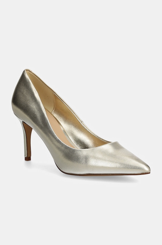 Kožené lodičky Aldo SERENITI usňová koža zlatá 13806050.SERENITI