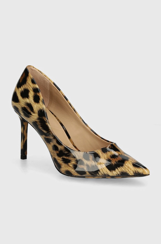 Lodičky Aldo STESSYMID imitace lakované kůže hnědá 13805894.STESSYMID