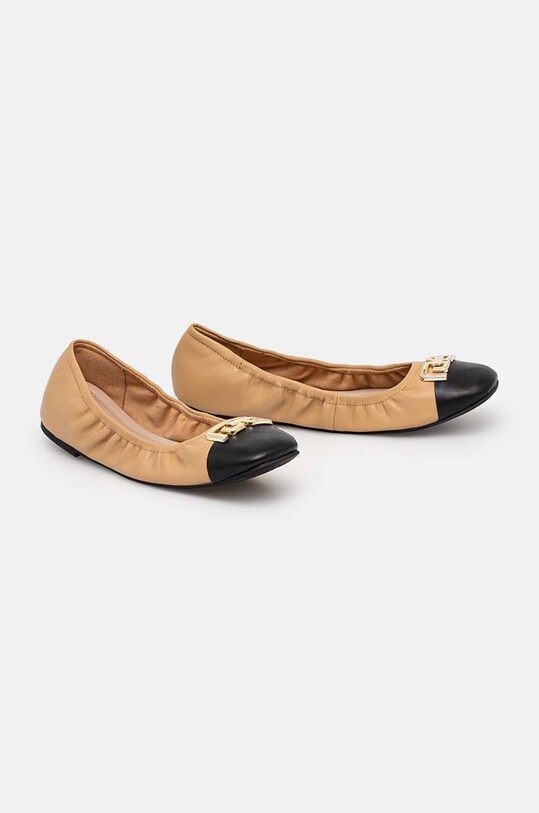 Кожаные балетки Aldo DWENDADAN бежевый 13805624.DWENDADAN