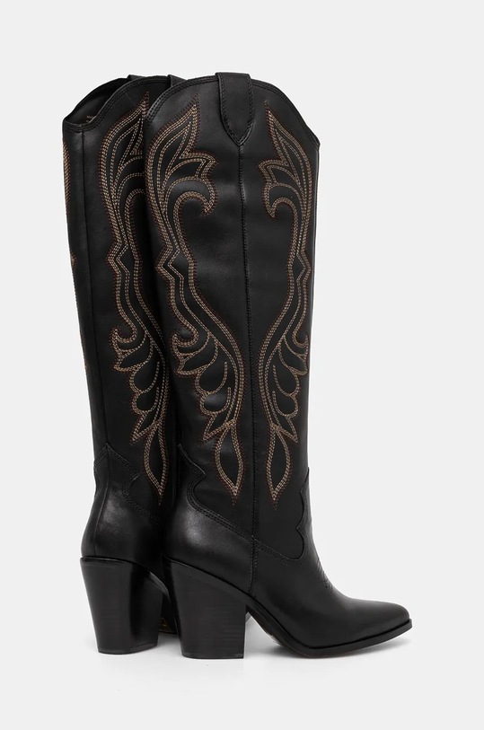 Obuwie Aldo kowbojki skórzane ALAMO 13773250.ALAMO czarny