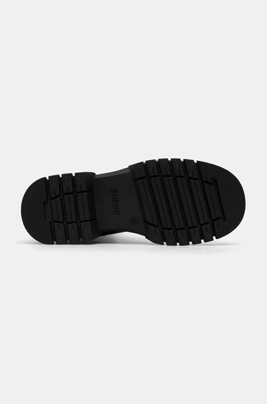Δερμάτινες μπότες Guess ANITA μαύρο FLFANI.LEA10.BLACK