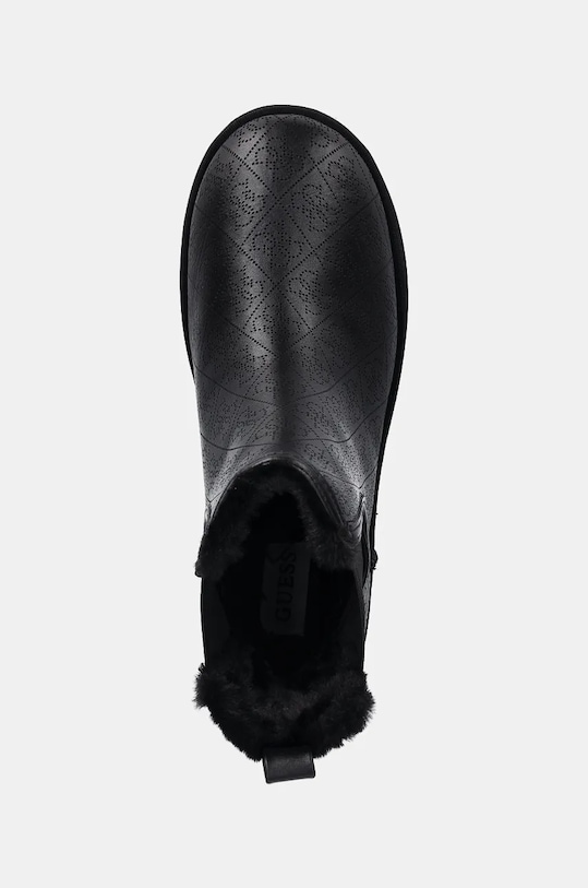 Μπότες τσέλσι Guess JILAINE μαύρο FLFJIL.FAL10.BLACK