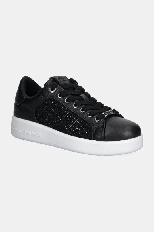 Guess sneakers ROKI textil negru FLFROK.FAL12.BLACK