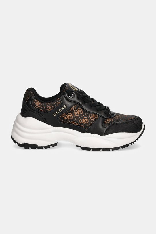 Guess sneakersy SAMNIE FLFSAM.FAL12.BLKBR czarny AW24