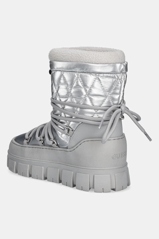 Obuća Čizme za snijeg Guess UNIQUES FLFUNI.LEL10.SILVE srebrna
