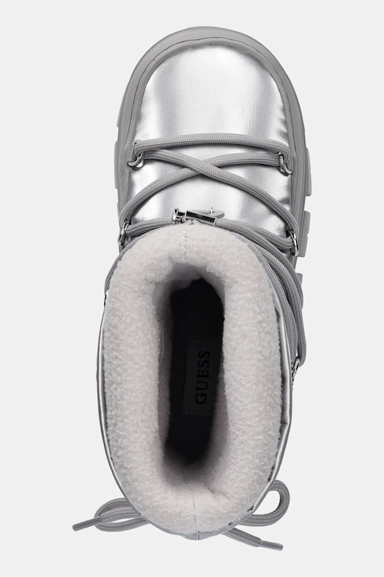 Čizme za snijeg Guess UNIQUES srebrna FLFUNI.LEL10.SILVE