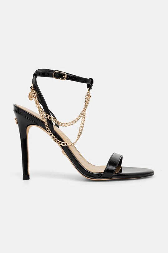 Guess sandale MIAMY FLDMIA.PAF03.BLACK negru AW24