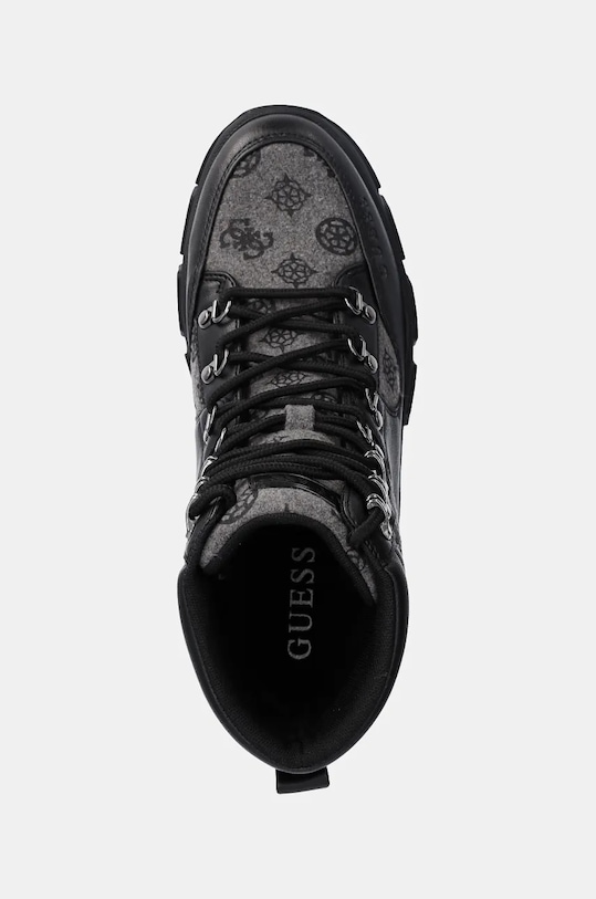 Μποτάκια εργασίας Guess BLIZA μαύρο FLFBLI.FAL12.BLKGR